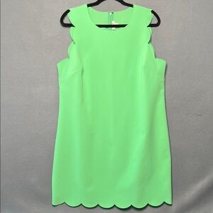 J.Crew Scalloped Shift Dress, Women's sz 16